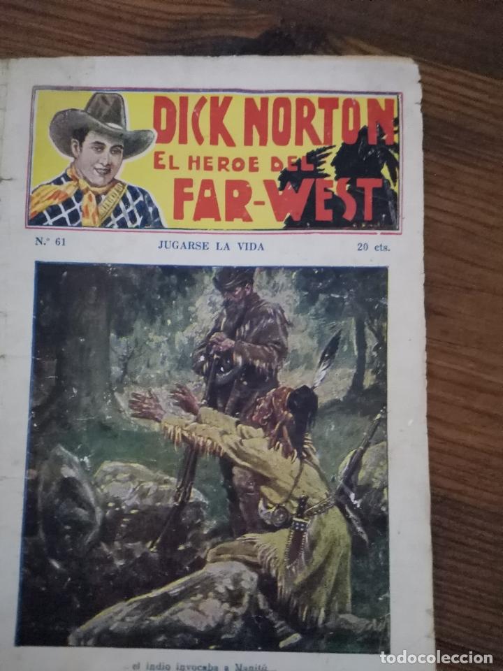 C&oacute;mics: LOTE DE CUATRO NOVELAS DICK NORTON - Foto 5