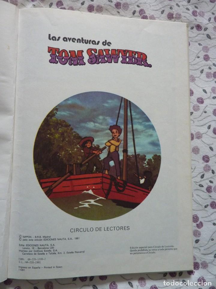 C&oacute;mics: LAS AVENTURAS DE TOM SAWYER. EDICIONES NAUTA. - Foto 2