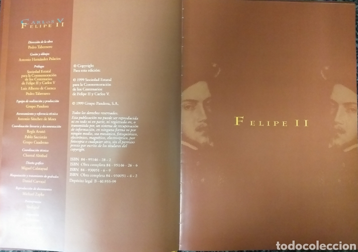 C&oacute;mics: Felipe II comic de 1998 Antonio Hern&aacute;ndez Palacios - Foto 2