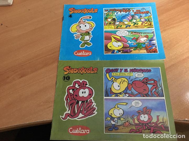 C&oacute;mics: SNORKELS LOTE N&ordm; 4 Y 10 (CUETARA) (COB28) - Foto 1