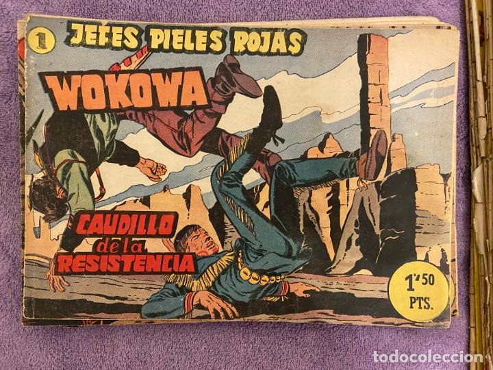 C&oacute;mics: jefes pieles rojas n&ordm; 1-2-4-y 5 - Foto 1