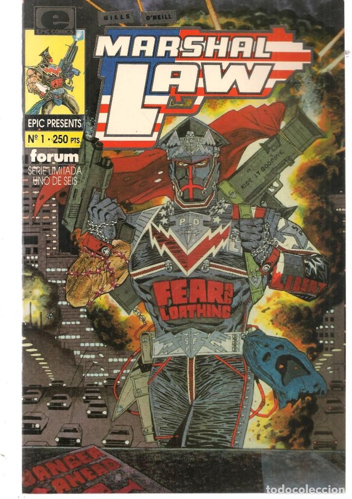C&oacute;mics: MARSHAL LAW. 1 DE 6. EPIC PRESENTS.  (ST/A4) - Foto 1