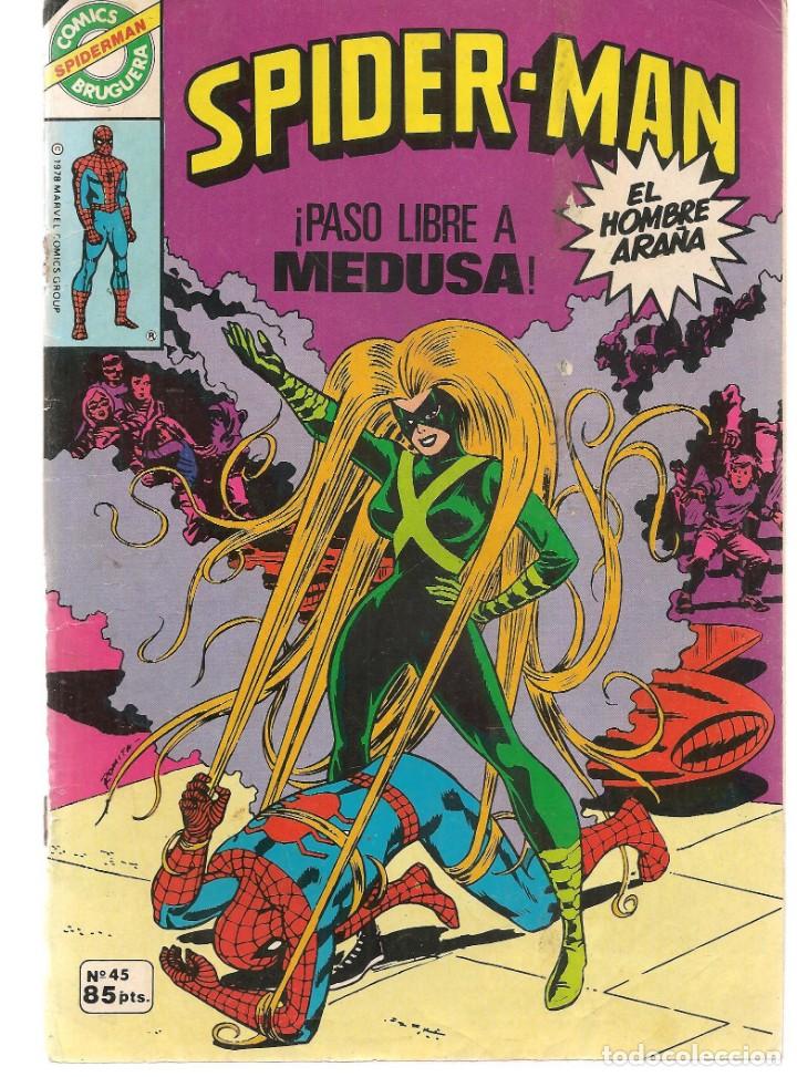 C&oacute;mics: SPIDERMAN. N&ordm; 45. BRUGUERA. (C/A56) - Foto 1