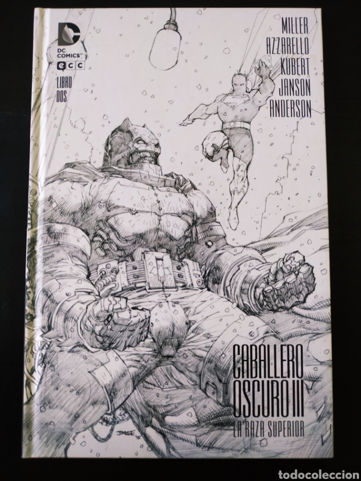C&oacute;mics: DE KIOSCO CABALLERO OSCURO III LA RAZA SUPERIOR LIBRO DOS ECC DC COMICS TOMO - Foto 1
