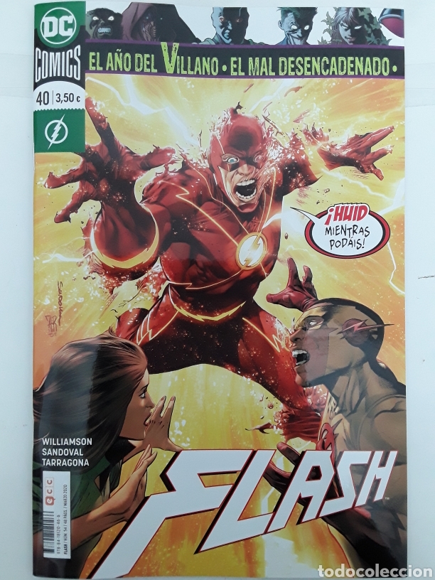 C&oacute;mics: Flash 54 / 40 (grapa) - Williamson, Sandoval, Tarragona - ECC c&oacute;mics - Foto 1