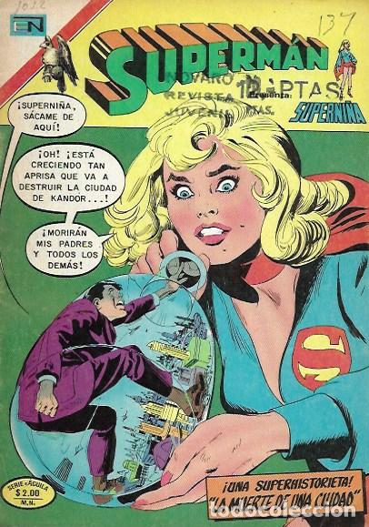 C&oacute;mics: Superman. ER/Novaro 1952. N&ordm; 1012 (6 mayo 1975) - Foto 1