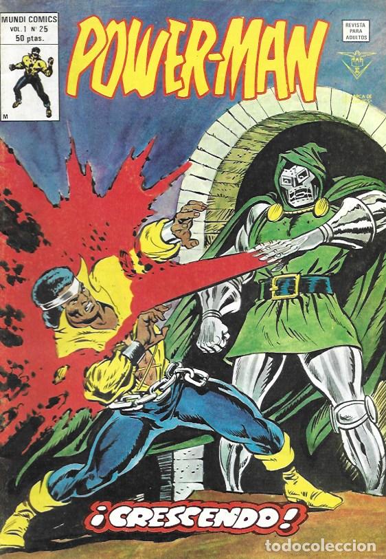 C&oacute;mics: Power Man. V&eacute;rtice 1977. N&ordm; 25 - Foto 1