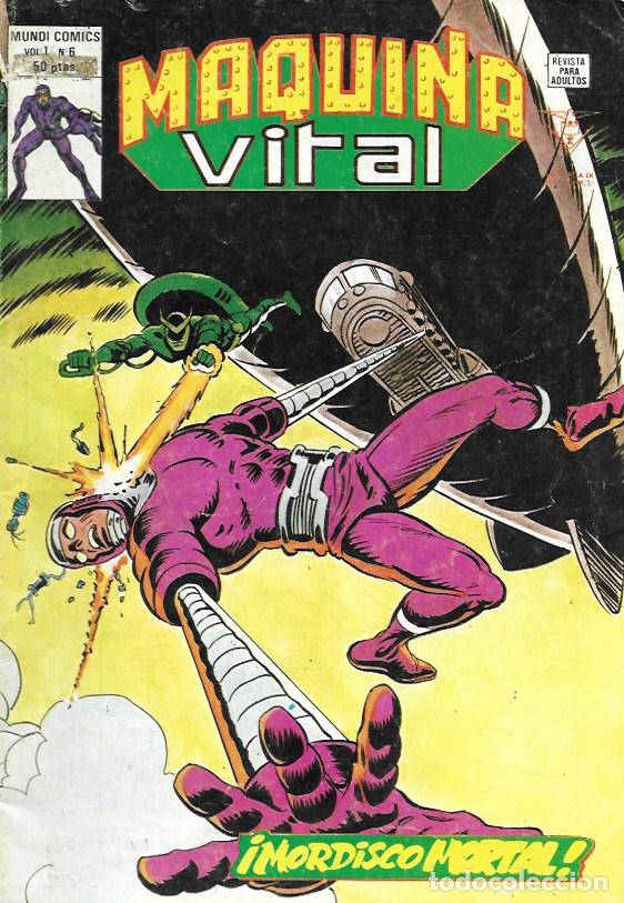 C&oacute;mics: M&aacute;quina Vital. V&eacute;rtice 1980. N&ordm; 6 - Foto 1