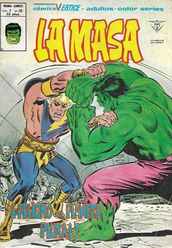 C&oacute;mics: La Masa v3. V&eacute;rtice 1975. N&ordm; 38 - Foto 1