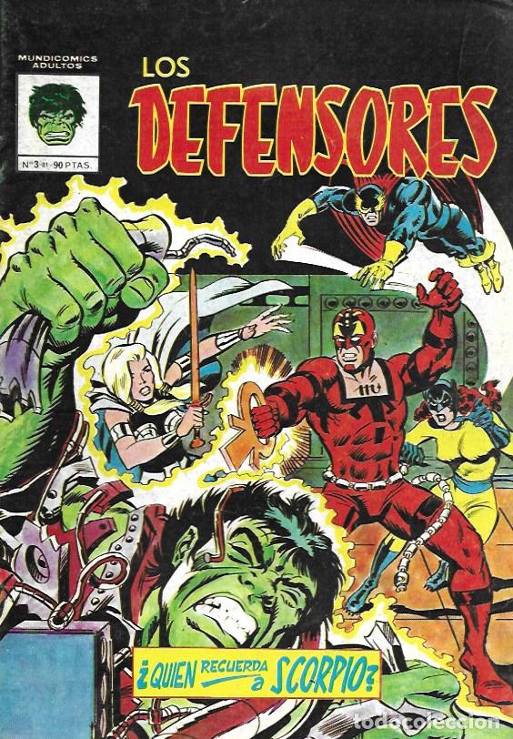 C&oacute;mics: Los Defensores. V&eacute;rtice 1981. N&ordm; 3 - Foto 1
