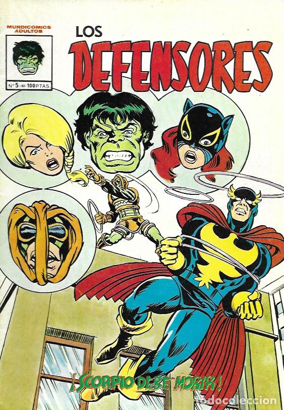 C&oacute;mics: Los Defensores. V&eacute;rtice 1981. N&ordm; 5 - Foto 1