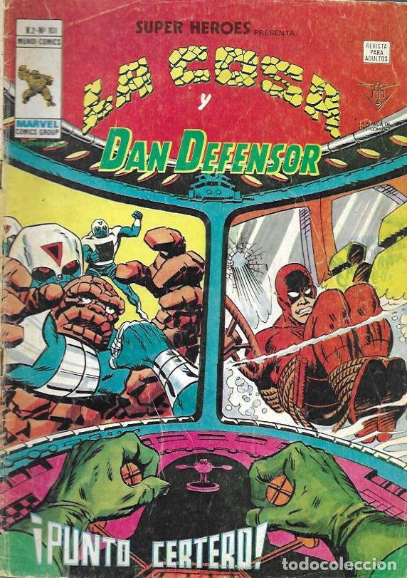 C&oacute;mics: Super Heroes v2. V&eacute;rtice 1974. N&ordm; 101 - La Cosa y Dan Defensor - Foto 1