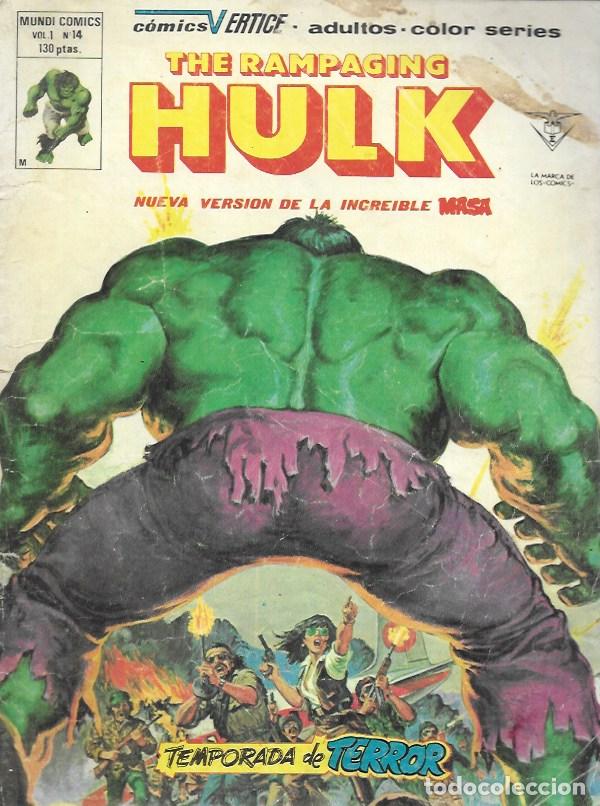 C&oacute;mics: Hulk (The Rampaging). V&eacute;rtice 1978. N&ordm; 14 - Foto 1