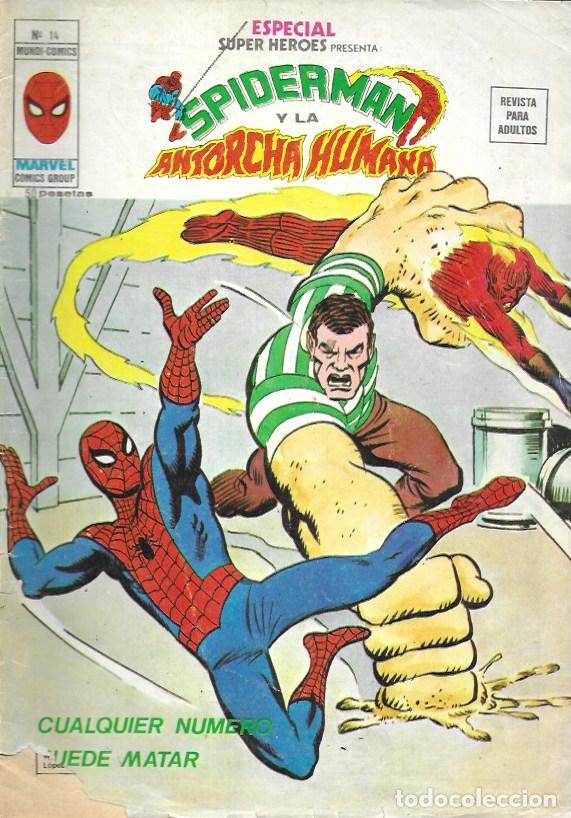 C&oacute;mics: Especial Super Heroes. V&eacute;rtice 1979. N&ordm; 14 - Foto 1