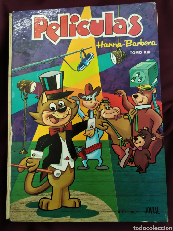 C&oacute;mics: Libro, Pel&iacute;culas Hanna Barber&aacute;. Tomo XVIII. Coleccion Jovial