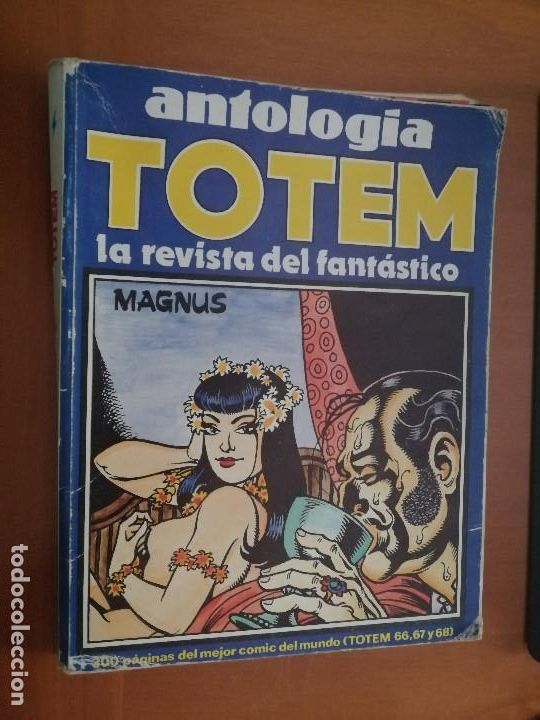 Fumetti: ANTOLOG&Iacute;A TOTEM 14. GRAN TOMO. CONTIENE 66-67-68. UN POCO DOBLADO. BUEN ESTADO LOMO DOBLADO. E9 5
