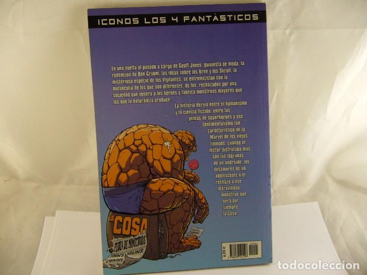C&oacute;mics: MARVEL COMICS / ICONOS LOS 4 FANT&Aacute;STICOS / LA COSA de GEOFF JOHNS - Foto 2
