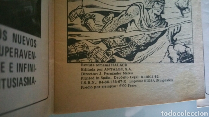 C&oacute;mics: Halach, antiguo c&oacute;mic de aventura, 1982. - Foto 4
