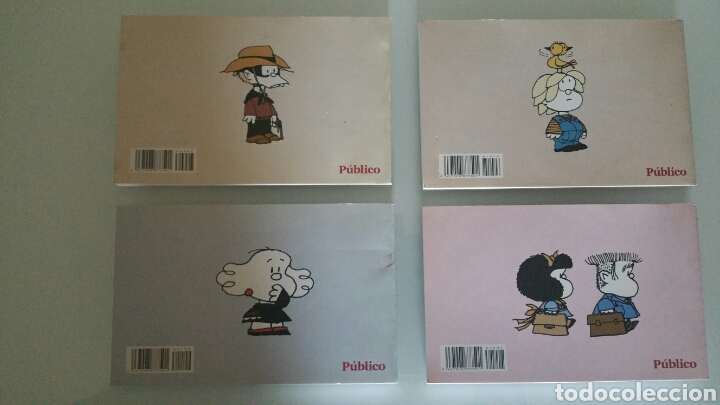 C&oacute;mics: Mafalda, quino. 4 n&uacute;meros. - Foto 2