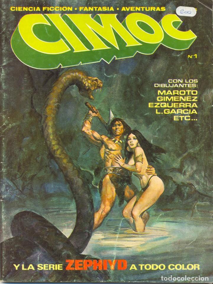 C&oacute;mics: CIMOC COLECCI&Oacute;N COMPLETA 1&ordf; Y 2&ordf; SEGUNDA &Eacute;POCA - Foto 1