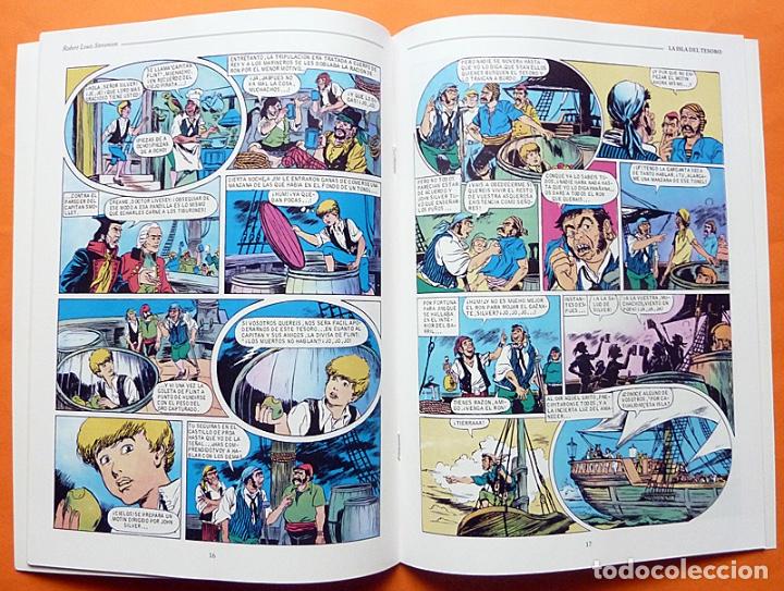 C&oacute;mics: LA ISLA DEL TESORO - ROBERT LOUIS STEVENSON - EL PA&Iacute;S - 2010 - NUEVO - Foto 4
