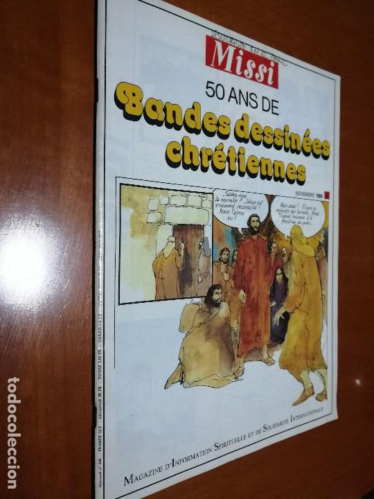 Comics: BANDES DESSINEES CHRETIENNES. EN FRANC&Eacute;S. 50 A&Ntilde;OS DE JESUCRISTO EN EL COMIC. 40 P&Aacute;GINAS. caj 54