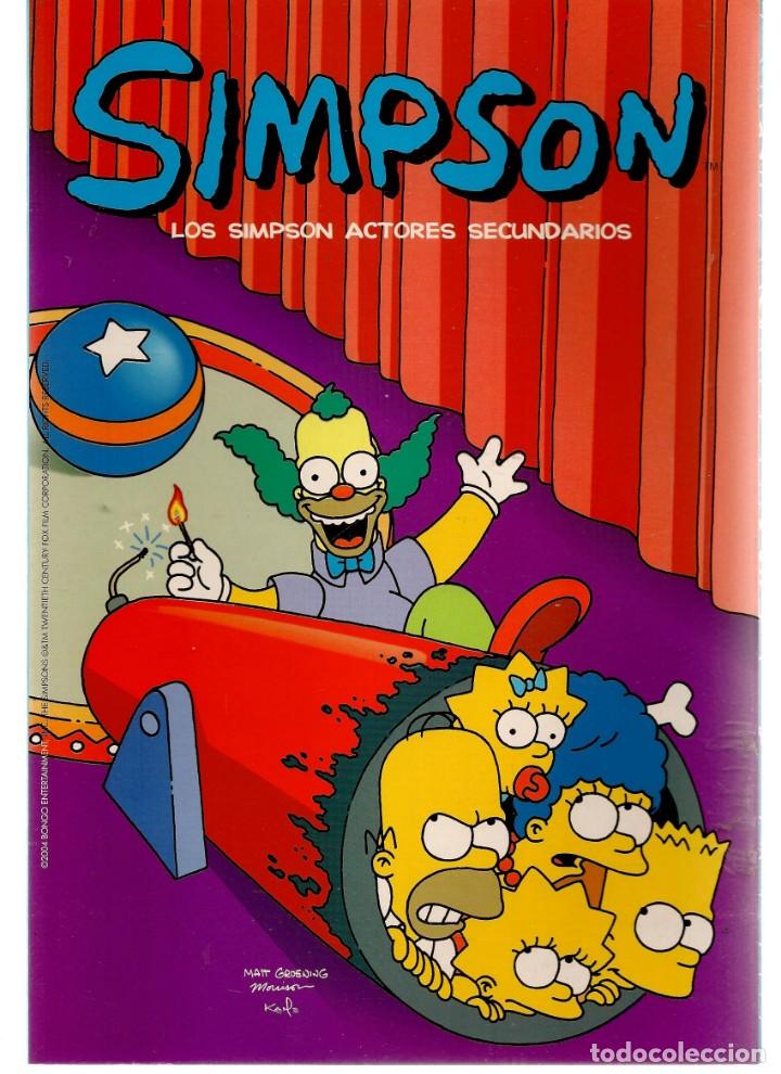 C&oacute;mics: SIMPSON.  LOS SIMPSON ACTORES SECUNDARIOS. (*) - Foto 1