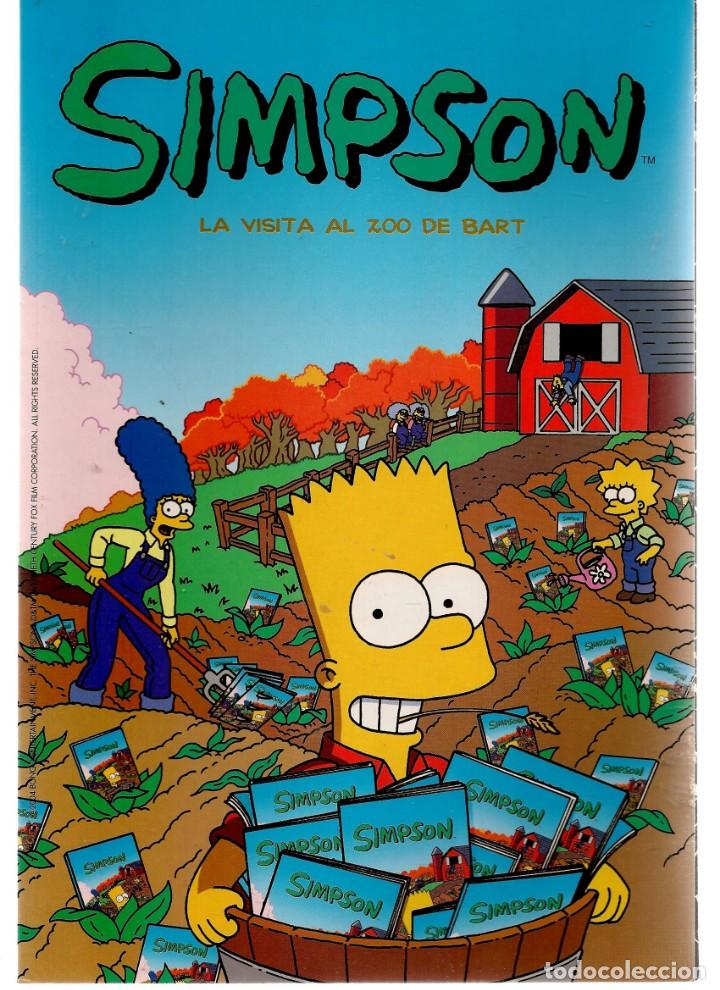 C&oacute;mics: SIMPSON. LA VISITA AL ZOO DE BART. (*) - Foto 1