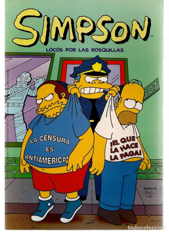 C&oacute;mics: SIMPSON. LOCOS POR LAS ROSQUILLAS. (*) - Foto 1