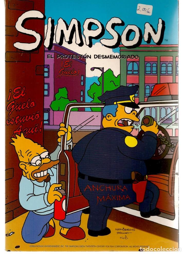 C&oacute;mics: SIMPSON. EL PROTEST&Oacute;N DESMESURADO. (*) - Foto 1
