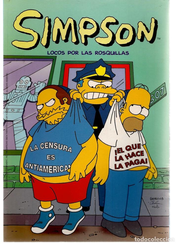 C&oacute;mics: SIMPSON. LOCOS POR LAS ROSQUILLAS.  (C/A1) - Foto 1