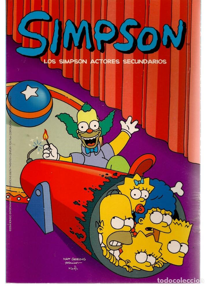C&oacute;mics: SIMPSON. ACTORES SECUNDARIOS.  (C/A1) - Foto 1