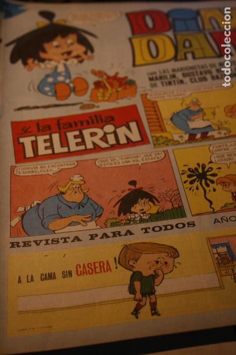 C&oacute;mics: DIN DAN LA FAMILIA TELERIN N&ordm; 20 ORIGINAL BRUGUERA CLUB BAZOOKA JOE COLA CAO TINTI 1965