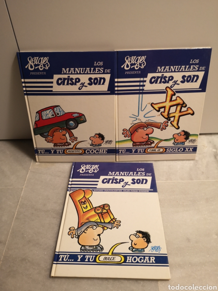C&oacute;mics: Los manuales de Crisp & Son Tomo 1,2,3 - Foto 1