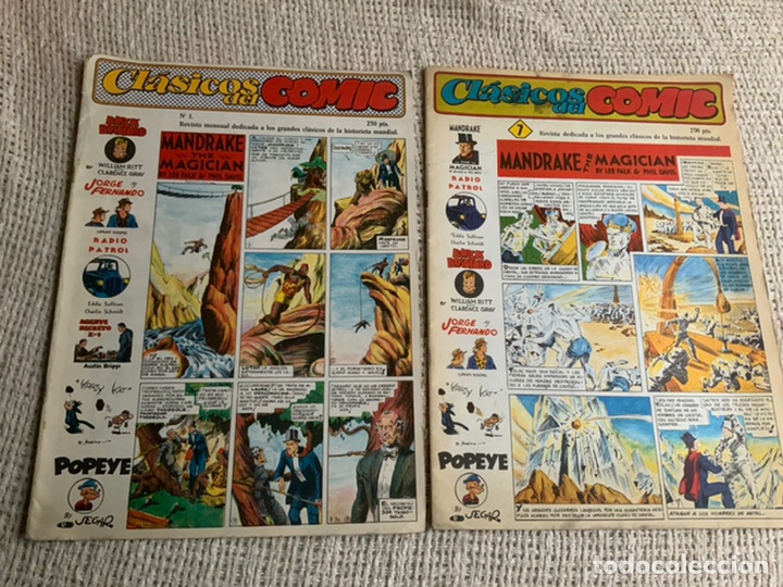 Comics: Cl&aacute;sicos del c&oacute;mic n&ordm; 1,2,7