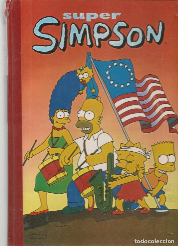 C&oacute;mics: SUPER SIMPSON.  VOLUMEN 4. EDICIONES B. 5&ordf; EDC. 2001. (B/A27) - Foto 1