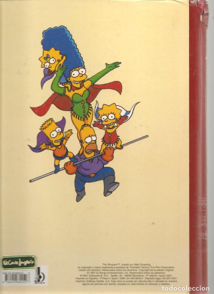 C&oacute;mics: SUPER SIMPSON.  VOLUMEN 4. EDICIONES B. 5&ordf; EDC. 2001. (B/A27) - Foto 2