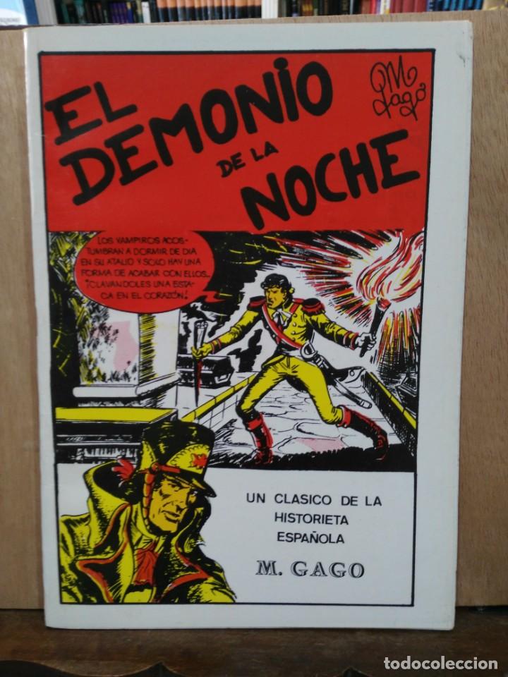 Comics: El Demonio de la Noche - Un Cl&aacute;sico de la Historieta Espa&ntilde;ola por M. Gago (Fanzine)