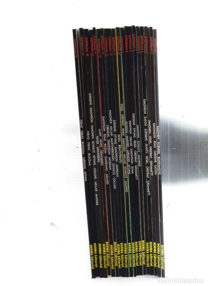 C&oacute;mics: SUPERMAN DC NORMAL LOTE DE 20 NUMEROS DEL 1 AL 20 - Foto 2
