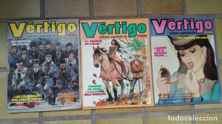 C&oacute;mics: V&eacute;rtigo. Lote N&ordm; 1, N&ordm;2 y N&ordm; 3 - Foto 1