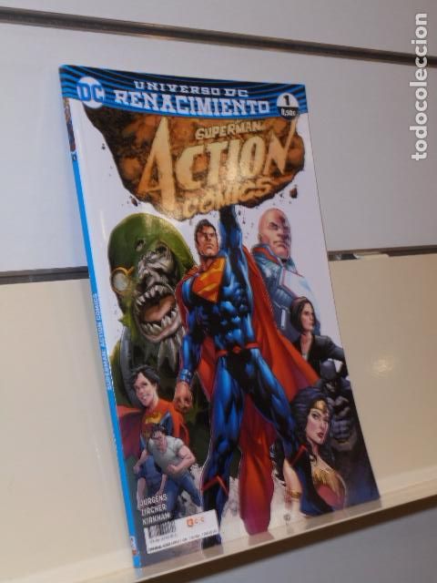 C&oacute;mics: UNIVERSO DC RENACIMIENTO SUPERMAN ACTION COMICS N&ordm; 1 - ECC - OFERTA - Foto 1