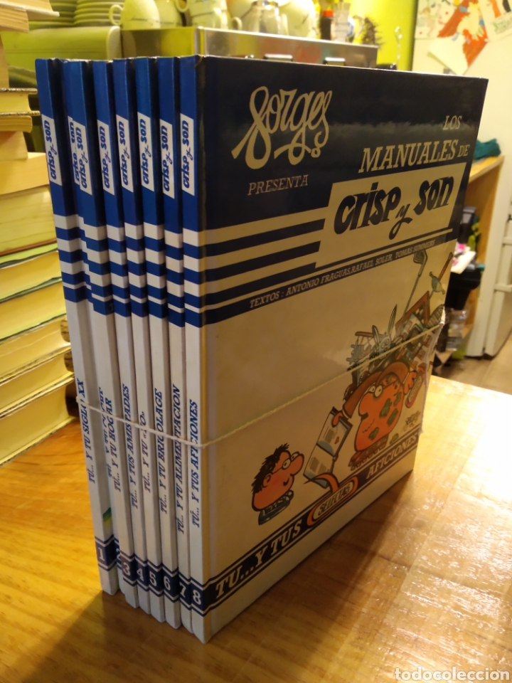 C&oacute;mics: LOS MANUALES DE CRISP Y SON - FORGES (8VOLS) #4447 - Foto 1
