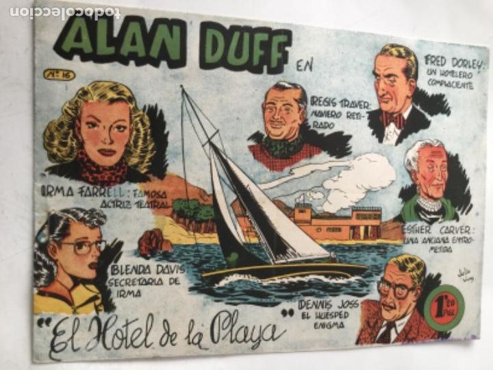 C&oacute;mics: Alan duff- nu. 16- el hotel de la playa - Foto 1