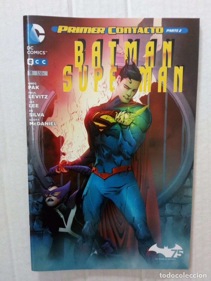 C&oacute;mics: BATMAN / SUPERMAN n&ordm; 11. PRIMER CONTACTO, PARTE 2. ECC - Foto 1
