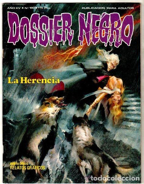 C&oacute;mics: DOSSIER NEGRO N&ordm; 180. EDICIONES ZINCO.