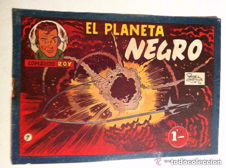 C&oacute;mics: comando roy - n&ordm;. 7- el planeta negro - grapa oxido - Foto 1