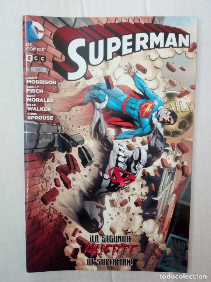 C&oacute;mics: SUPERMAN n&ordm; 15. &iexcl;LA SEGUNDA MUERTE DE SUPERMAN! ECC - Foto 1