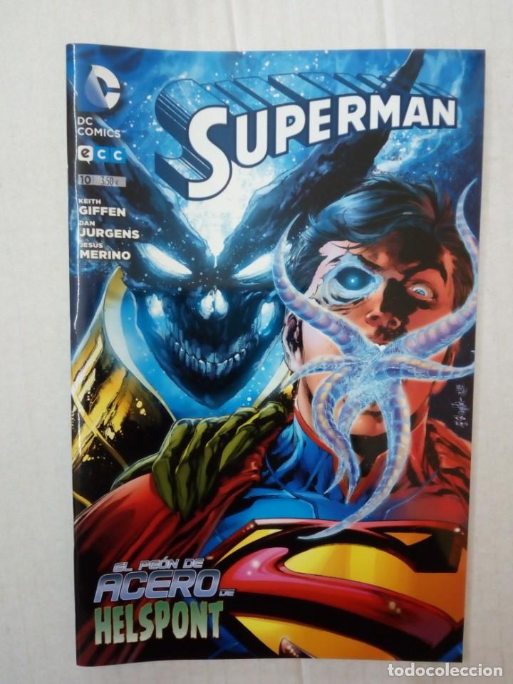 C&oacute;mics: SUPERMAN n&ordm; 10. EL PE&Oacute;N DE ACERO DE HELSPONT. ECC - Foto 1