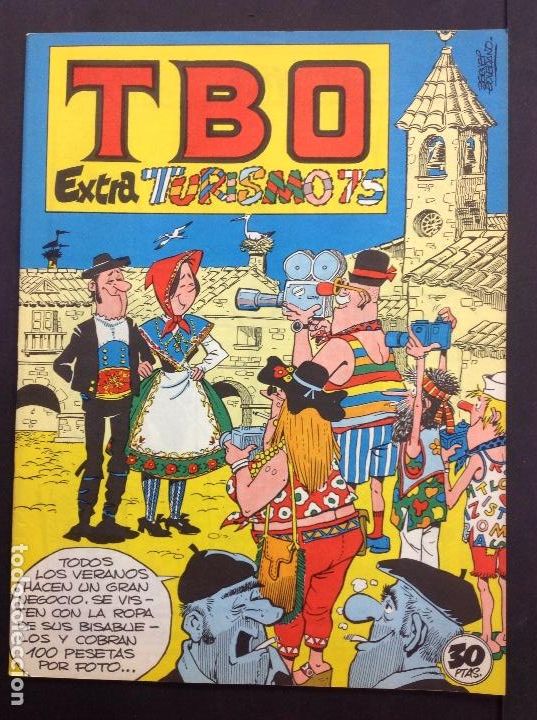 C&oacute;mics: tbo extra turismo 1975 de distribuidora - Foto 1