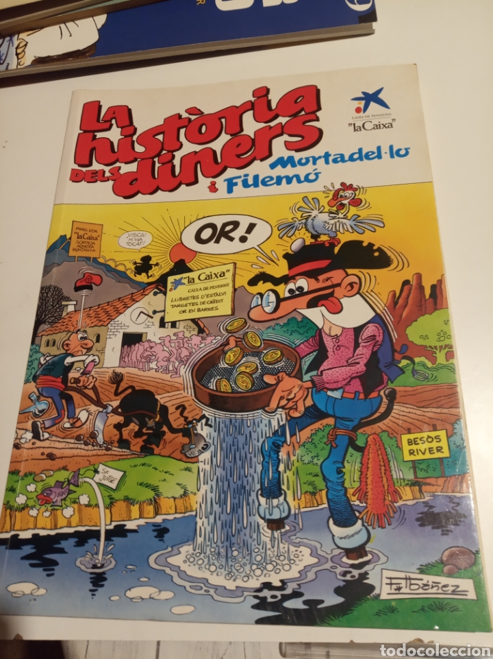 C&oacute;mics: Mortadelo y Filem&oacute;n la historia del dinero,en catal&aacute;n La Caixa - Foto 1